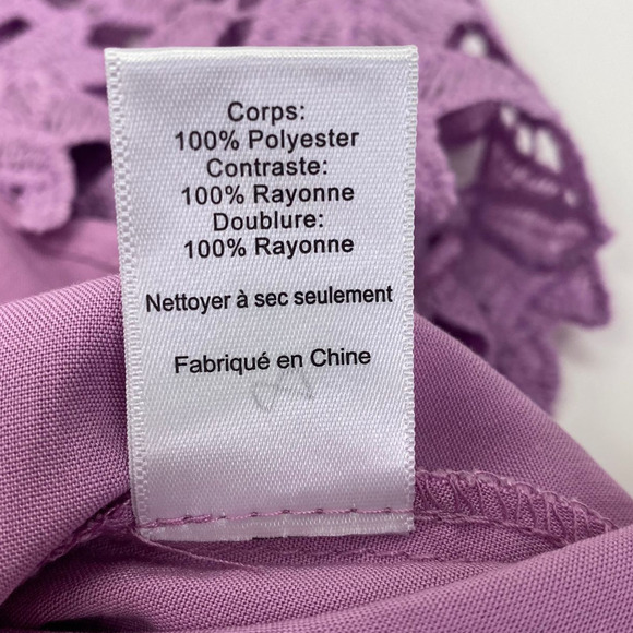 Astr Lace A-Line Lavender Midi dress XS - Picture 9 of 15